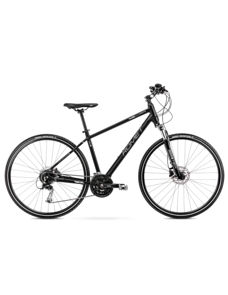 Велосипед ROMET Orkan 6 M, черно-белый (M)