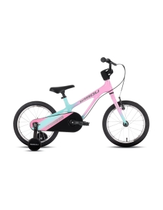 Ultralight children's bicycle TABOU Miss MG, 16" pink-mint