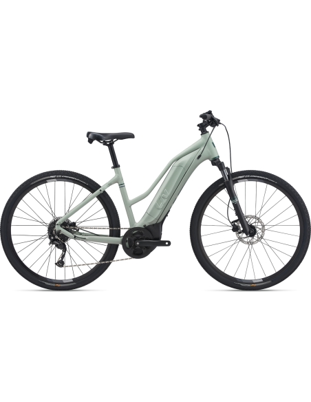 Электровелосипед LIV Rove E+, 28" Laurel, светло-зеленый (S)