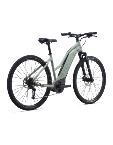 Электровелосипед LIV Rove E+, 28" Laurel, светло-зеленый (S)