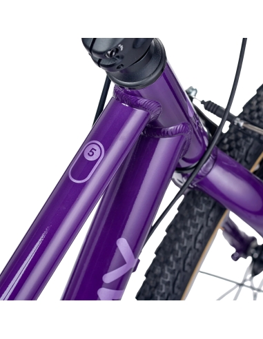 Ülikerge laste jalgratas ACADEMY Grade 5, 24" Purple